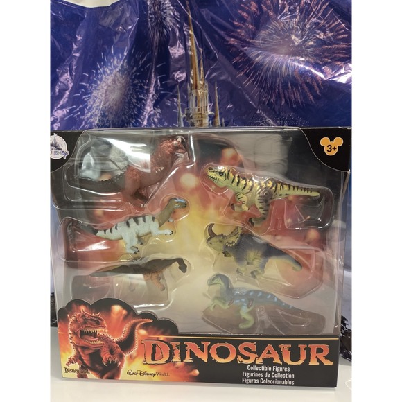 Disney Parks: Animal Kingdom DinolandUSA Set Countdown To Extinction Rare. 6 fig - Picture 2 of 9